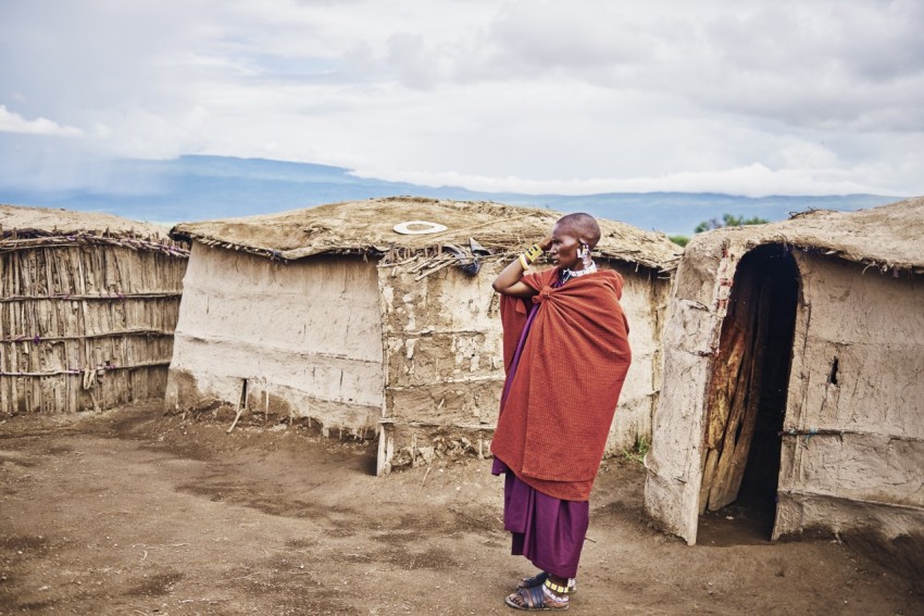 Maasai women in Tanzania